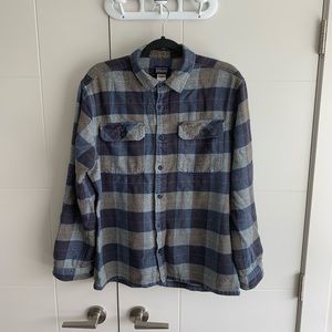 Patagonia Men's Long-Sleeved Fjord Flannel Shirt